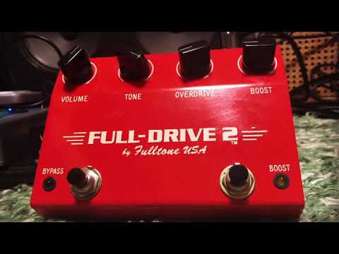 Fulltone FullDrive2 1996 Sound Check 【魔法の箱研究所】 - YouTube