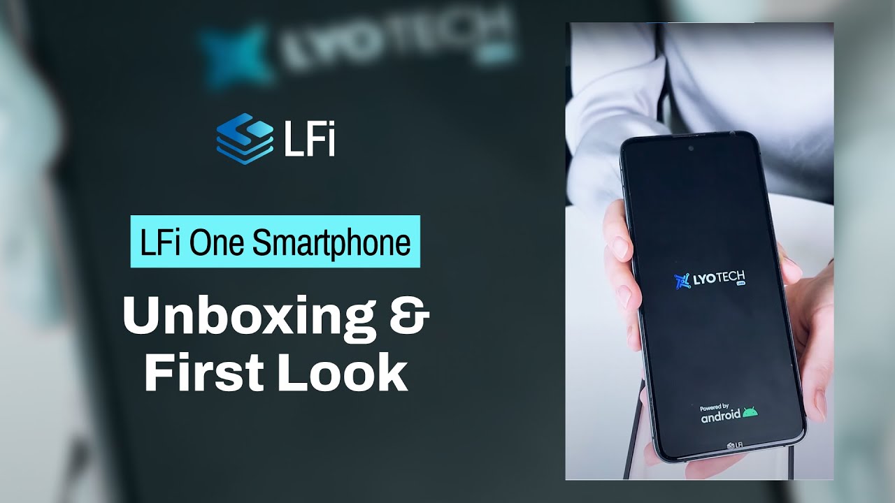 LFi One Smartphone Unboxing and First Look - YouTube