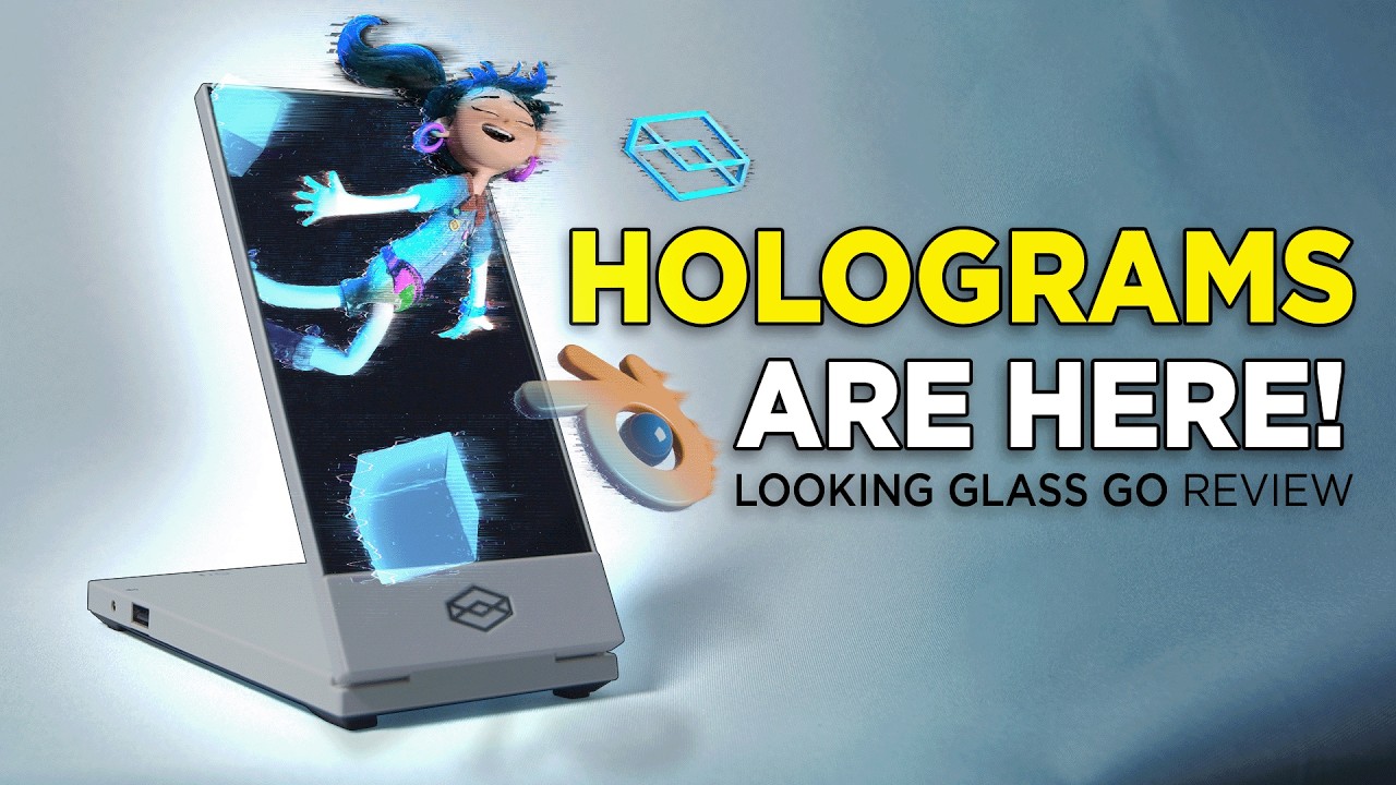 THIS can make 'Holograms'. Is it Worth? (Looking Glass Go Review