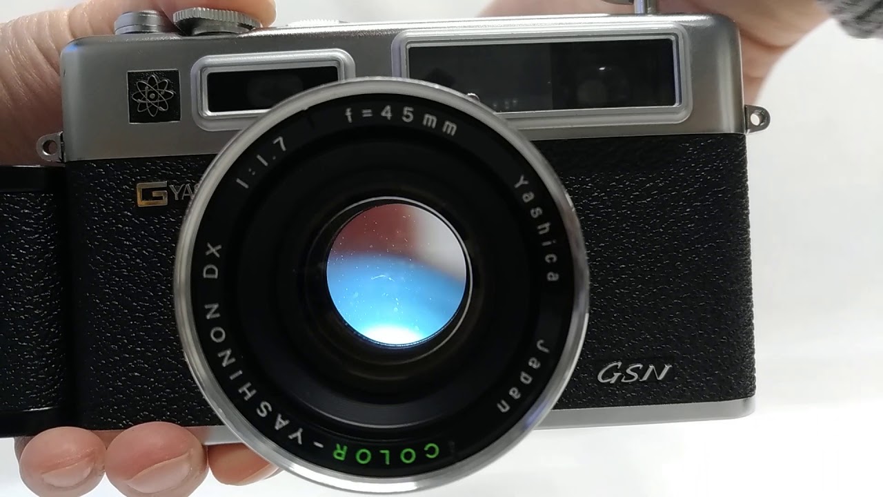 Yashica Electro 35 GSN Rangefinder Film Camera 45mm F/1.7 from