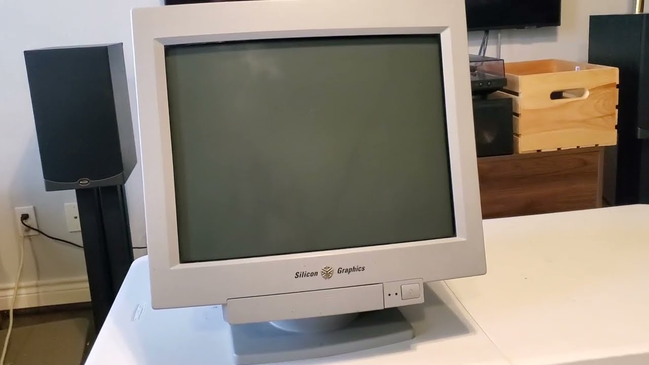 Silicon Graphics Trinitron Monitor GDM-20E21 Quick Overview - YouTube
