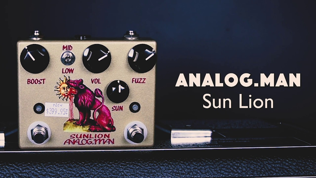 analog man SUN LION FUZZ Analog man Sun Lion Fuzz ファズ Analog