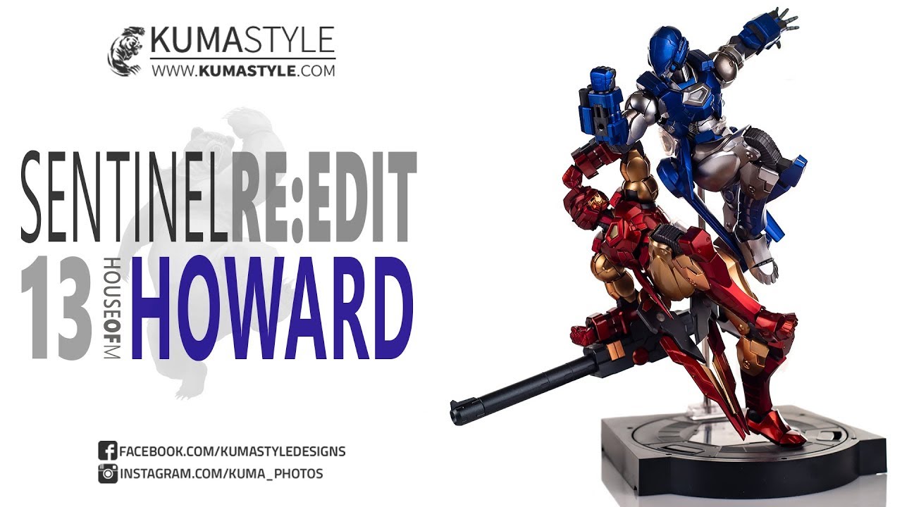 Toy Review: Sentinel Re: Edit #13 House of M Howard Armor - YouTube