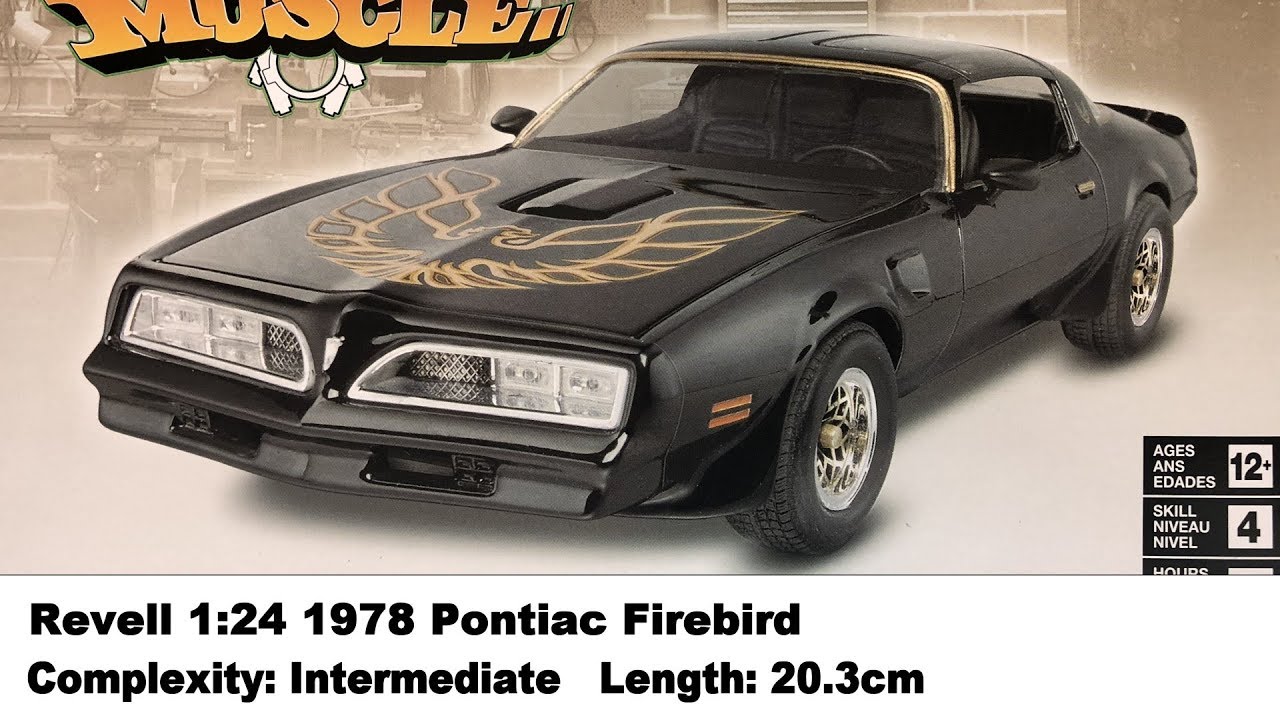 Revell 1:24 1978 Pontiac Firebird (Smokey & the Bandit) Kit Review