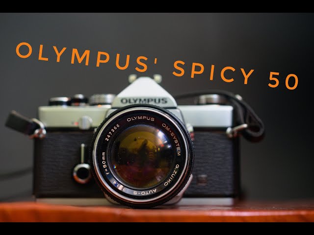 Olympus' Spicy 50mm - The G.Zuiko 50mm F1.4 Auto-S - YouTube