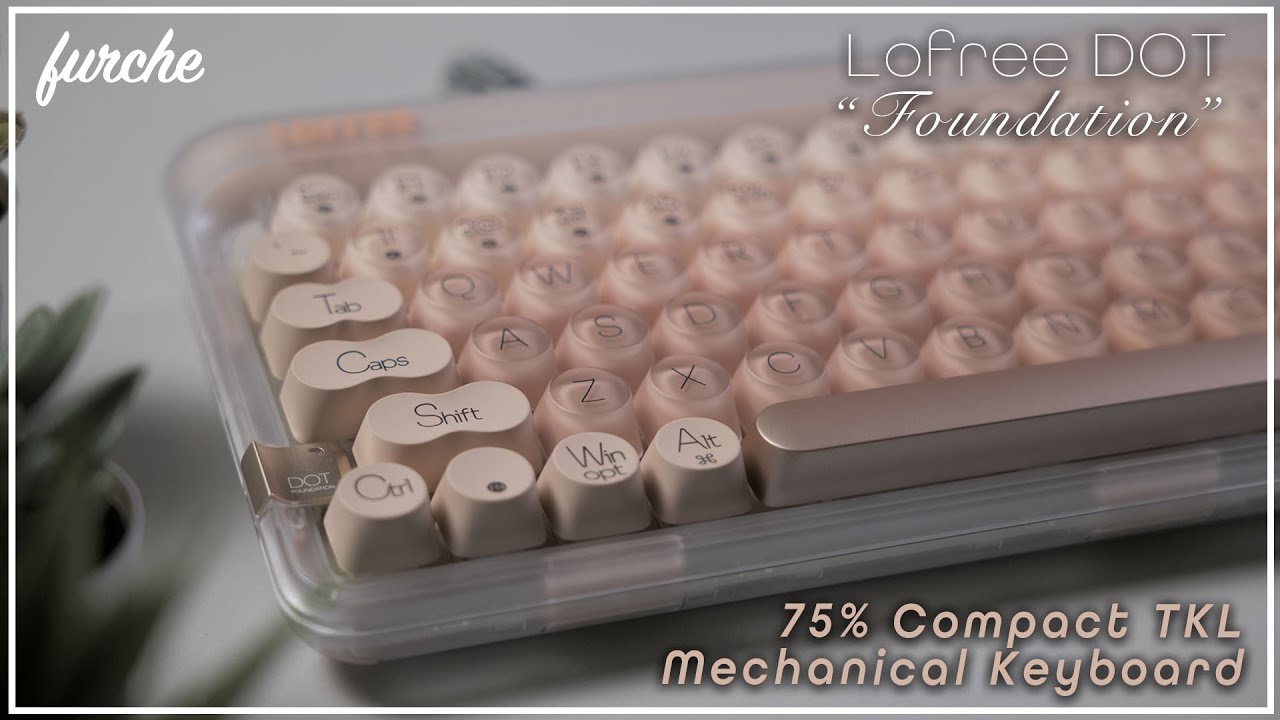 Lofree DOT Foundation｜開封＆レビュー - YouTube