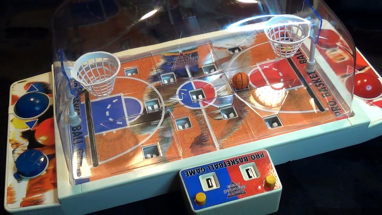 レトロ スポーツ玩具】エポック社 プロバスケットボールゲーム