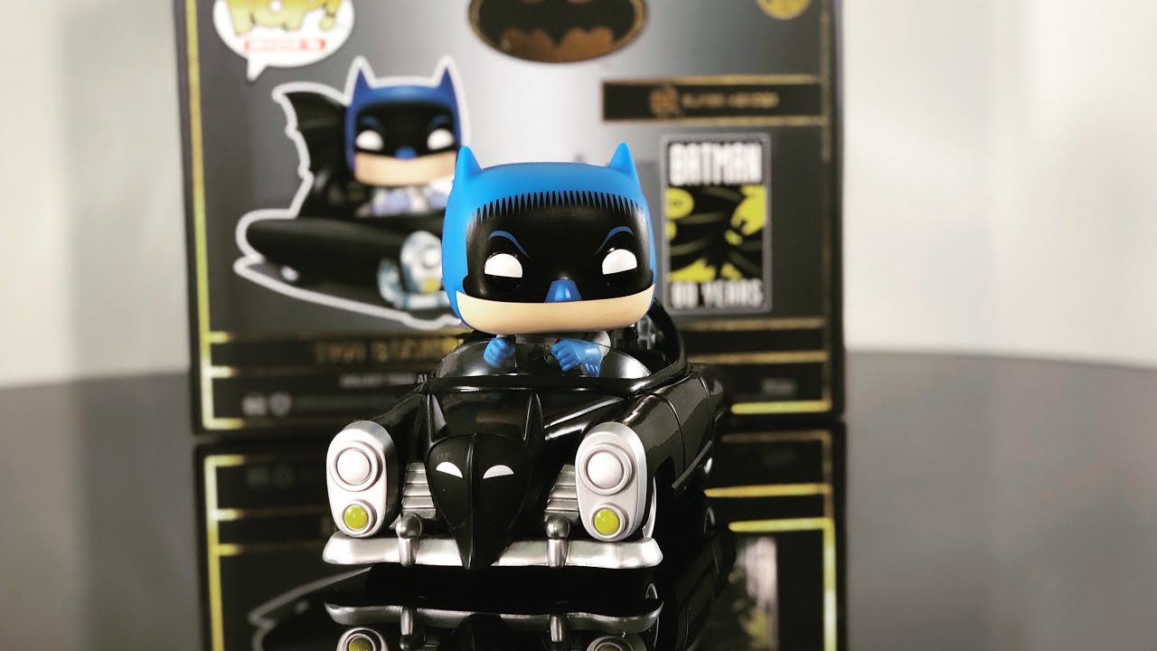 Funko pop Rides 1950 Batmobile wilts Batman review - YouTube