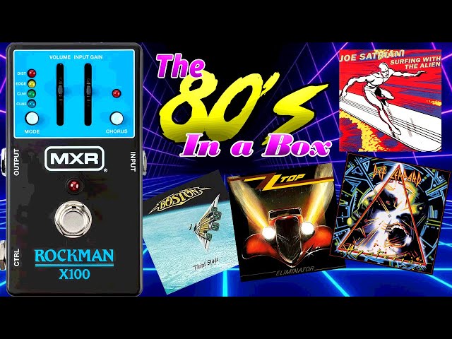 MXR Rockman X100 The 80s In a Box! #80smusic #guitar - YouTube