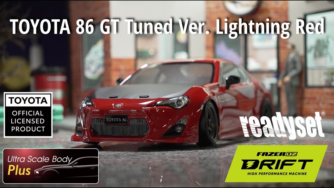 KYOSHO FAZER D2 FZD2 Series readyset TOYOTA 86 GT Tuned Ver