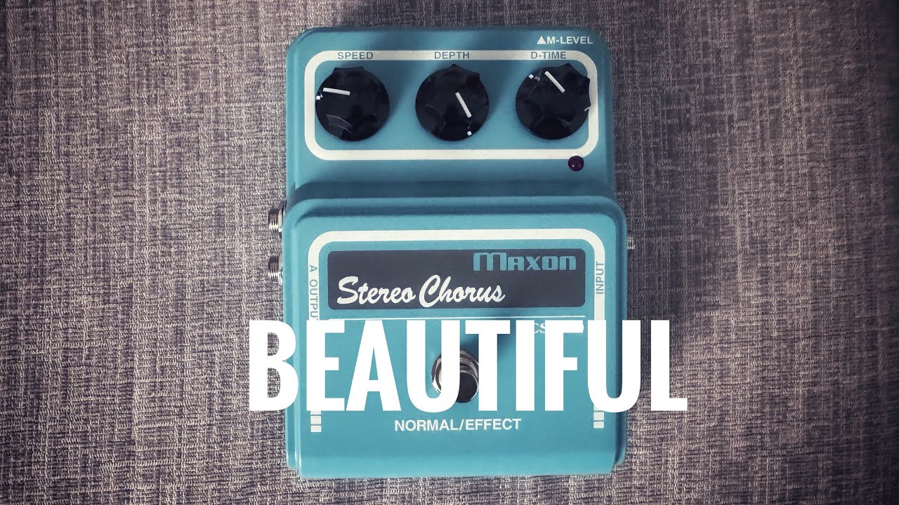 Tone Focus - Maxon CS550 Stereo Chorus - YouTube