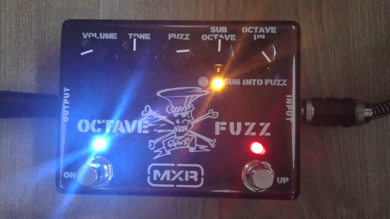 MXR Slash Octave Fuzz - YouTube