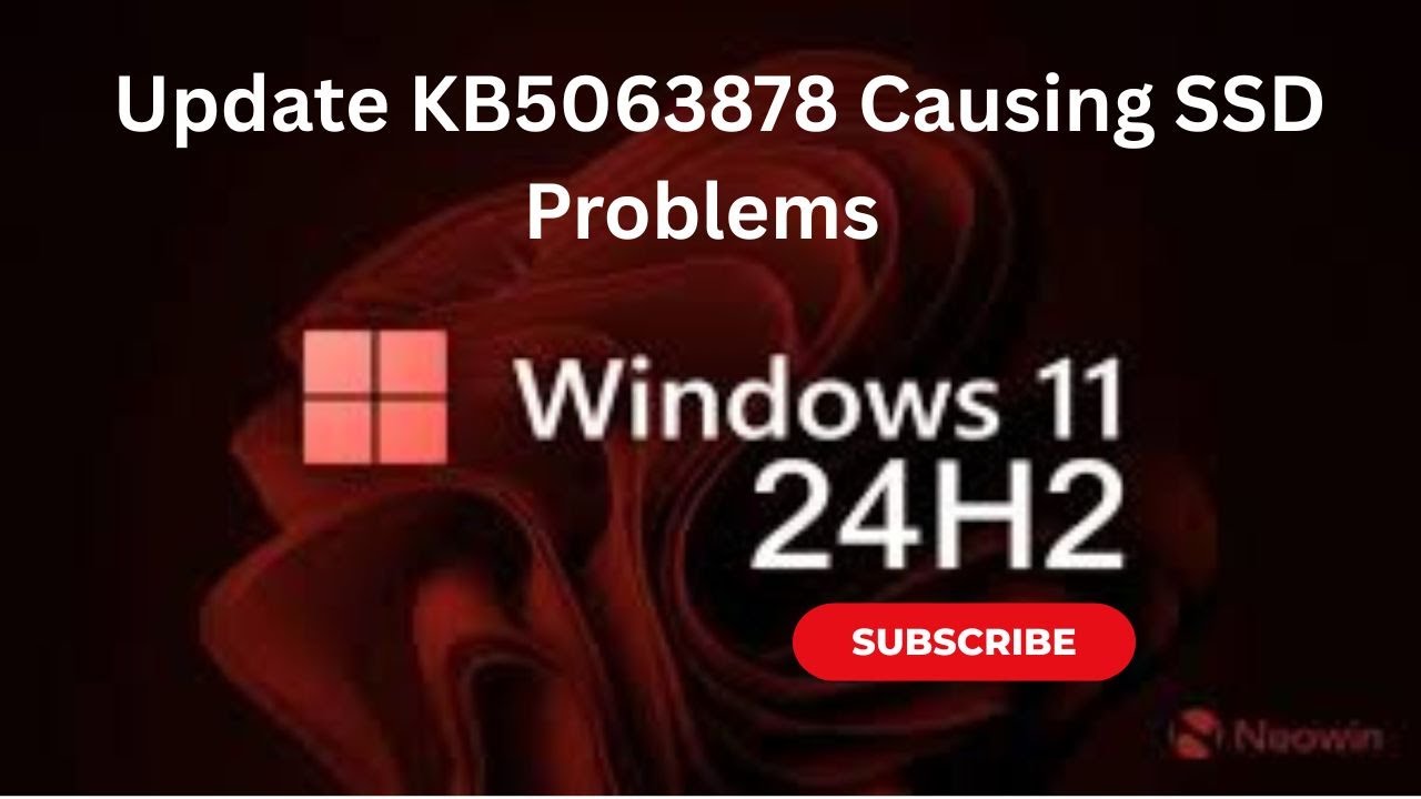 Windows 11 24H2 Update Breaking SSDs & HDDs Phison and Microsoft