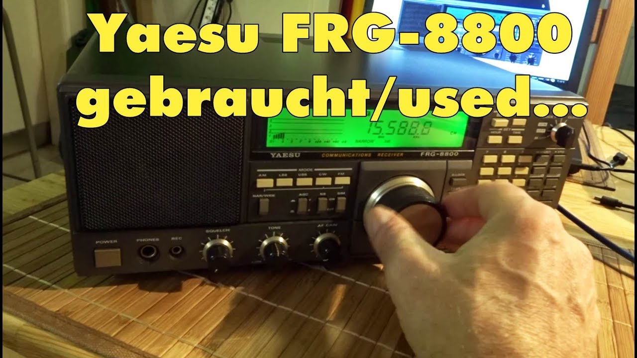 YAESU FRG-8800 通信型受信機 現状品 YAESU FRG-8800 通信型受信機