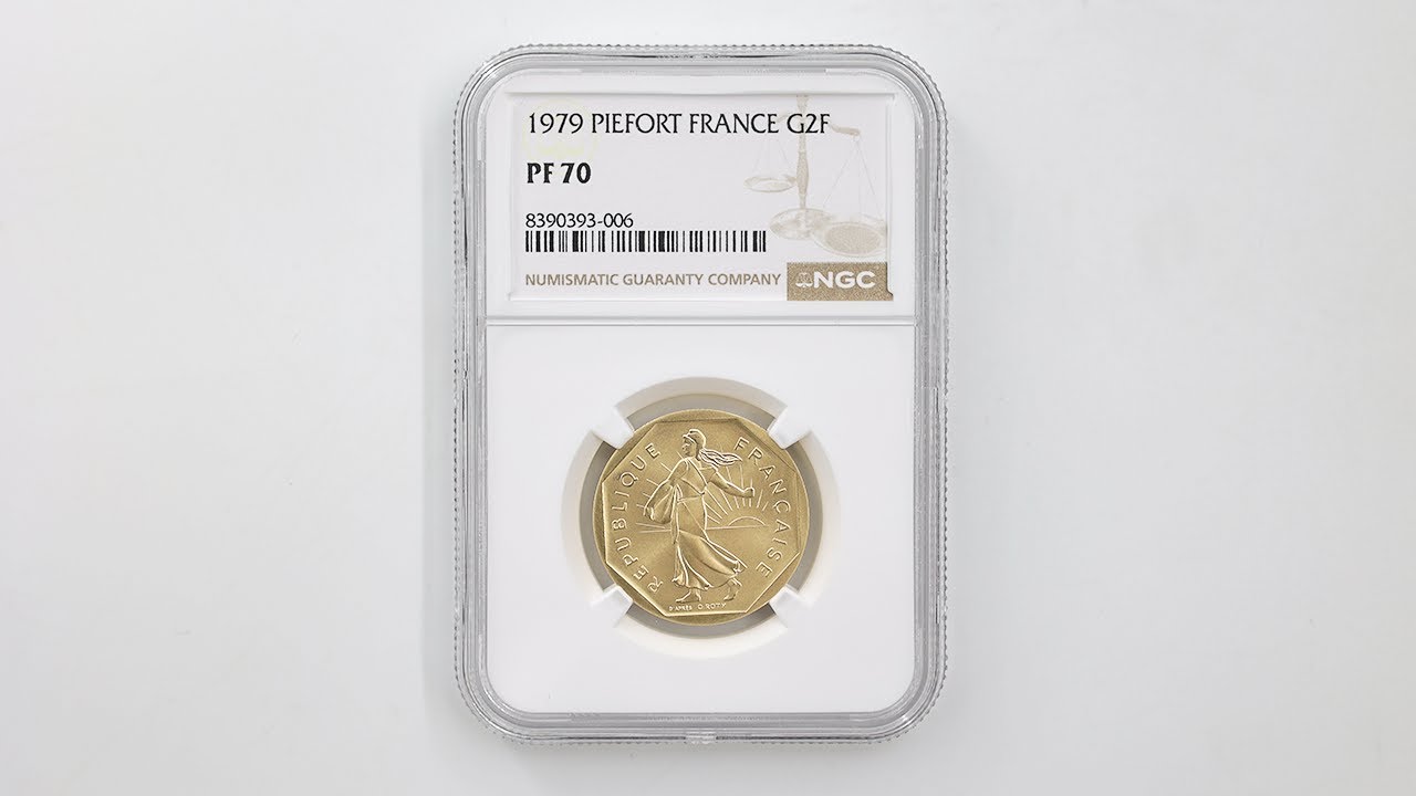 1979 フランス 種を蒔く女神 2フラン ピエフォー 金貨 プルーフ NGC PF