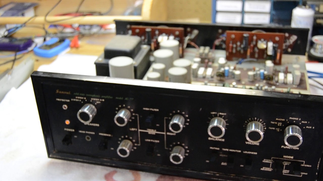 サンスイAU-777D 動作確認済み「ジャンク品」 sansui AU-777D ジャンク