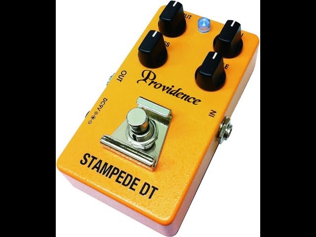 Providence Stampede DT Distortion, demo by Pete Thorn - YouTube