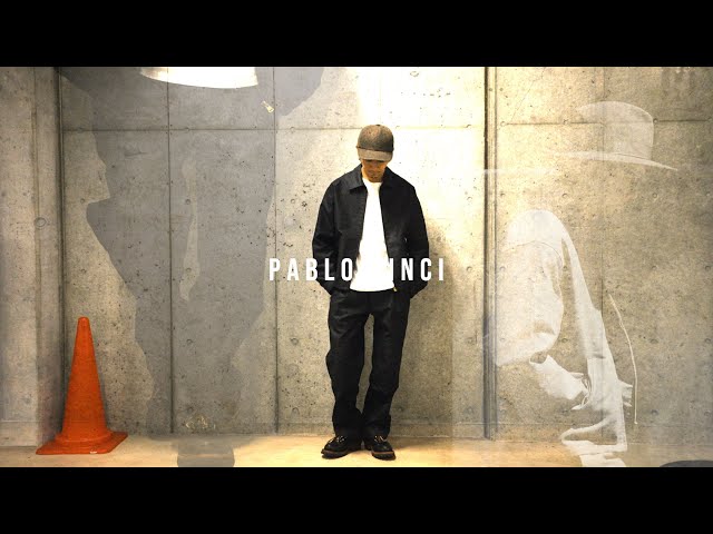 PABLO VINCI] Jacket and pants made with the last oiled chinos