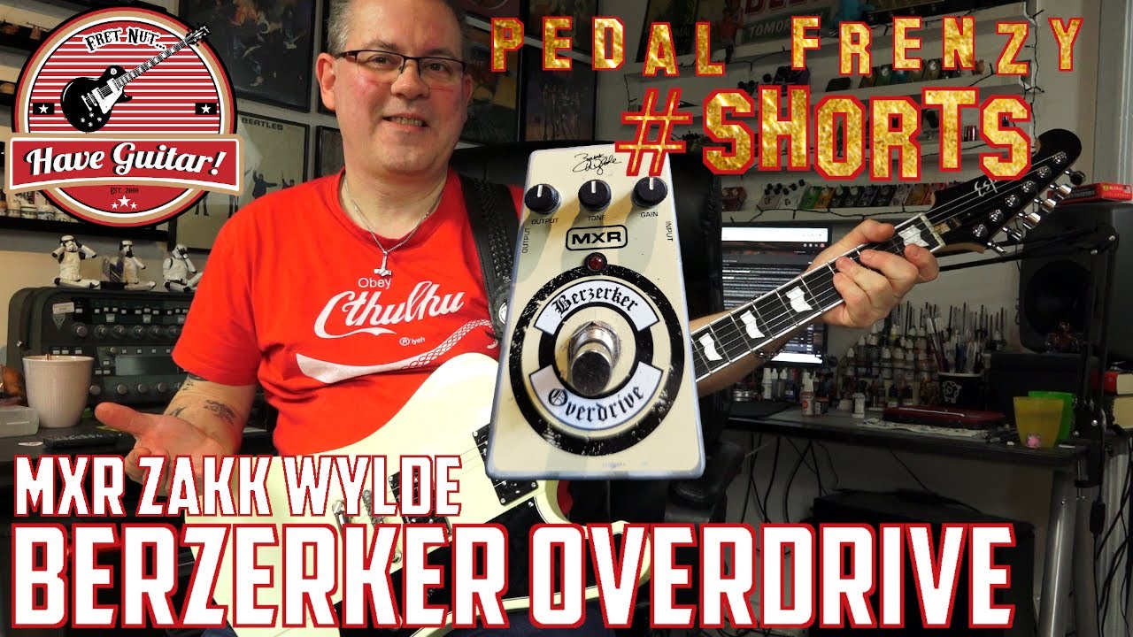 ZW44 Berzerker Overdrive by MXR|Guitar Pedals #shorts - YouTube