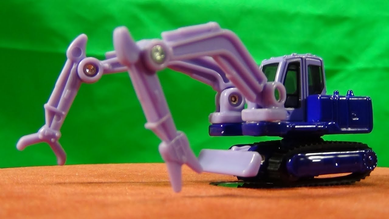 トミカ 日立建機 双腕作業機 アスタコ(紫) ハイパーレスキュー緊急出動