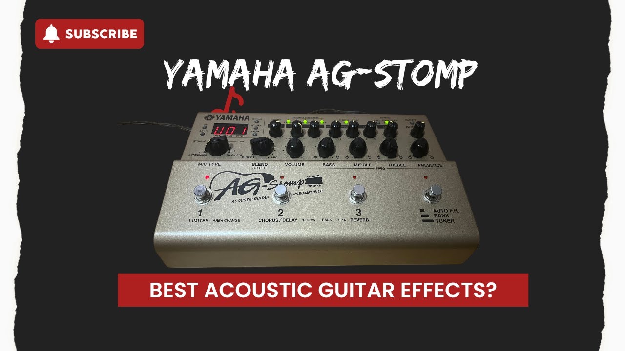 Legendary Acoustic Guitar Tone | Yamaha AG-Stomp Demo & Sounds