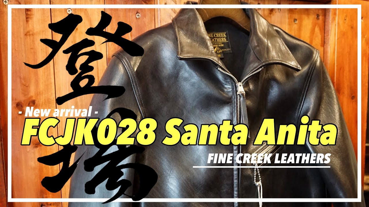 Leather Jacket] FINE CREEK LEATHERS / SantaAnita Leather Sports