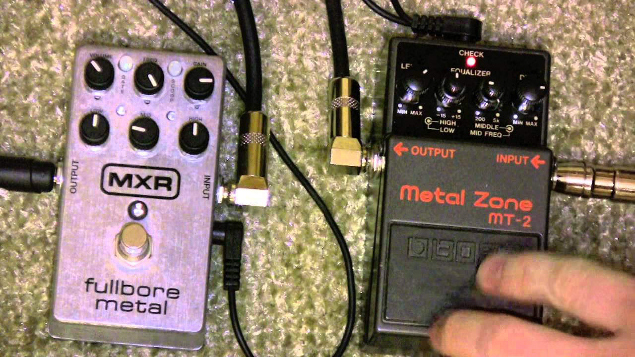 MXR Fullbore l ハイゲインディストーション エフェクター MXR