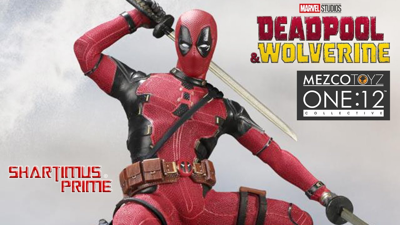 Mezco Deadpool One 12 Collective Deadpool and Wolverine Movie