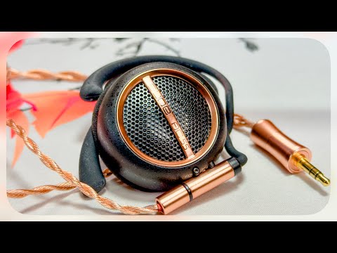 AUNE AC55 Clip-on Headphones Review. Portable audio on a budget