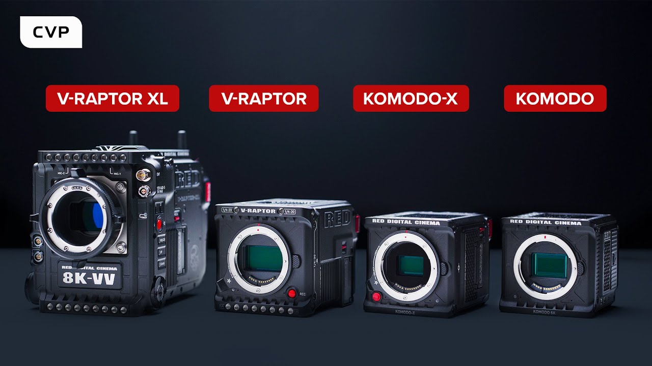 Comparing All of RED's New Cinema Cameras!! - YouTube