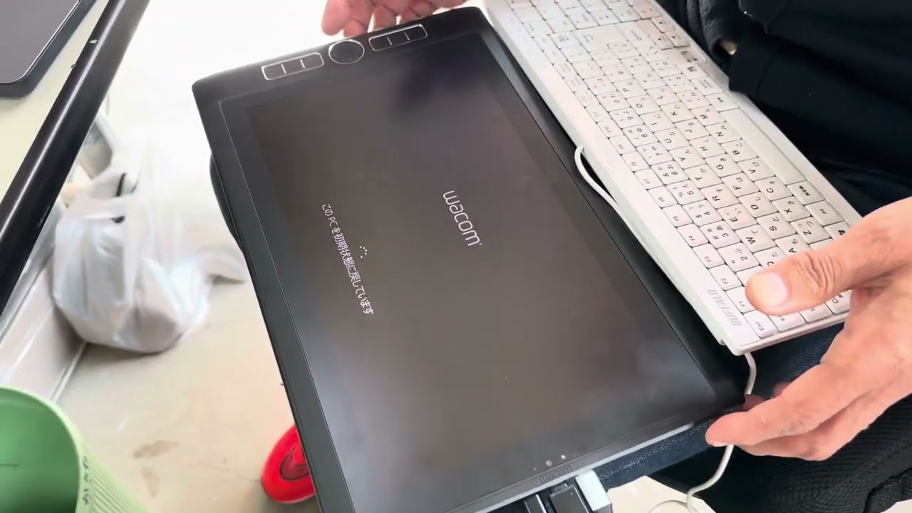 Wacom Mobile Studio 13 DTH-W1320 Windows 10リセット初期化BIOS「F9