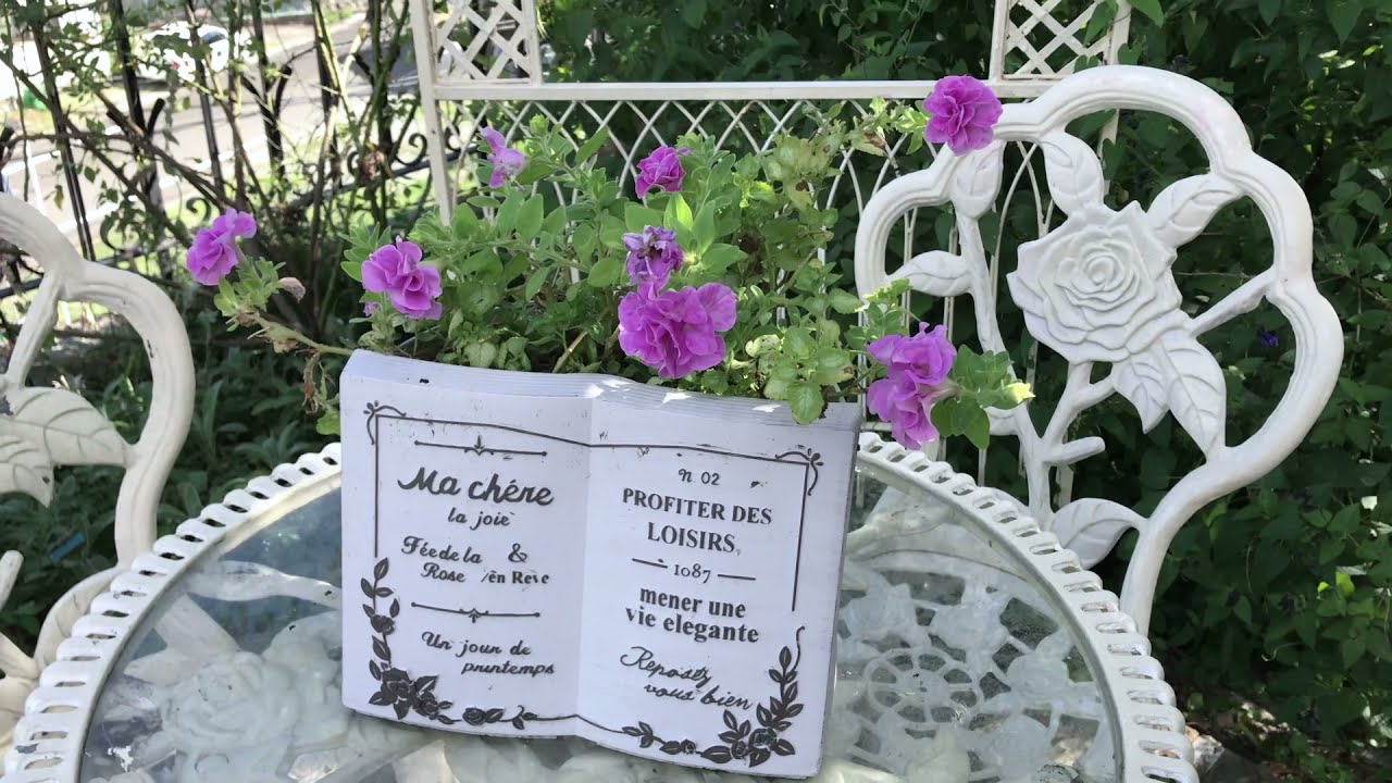 動画「遊鳥（ゆとり）ガラス工房」高台の白い家・物語の庭づくりに魅了