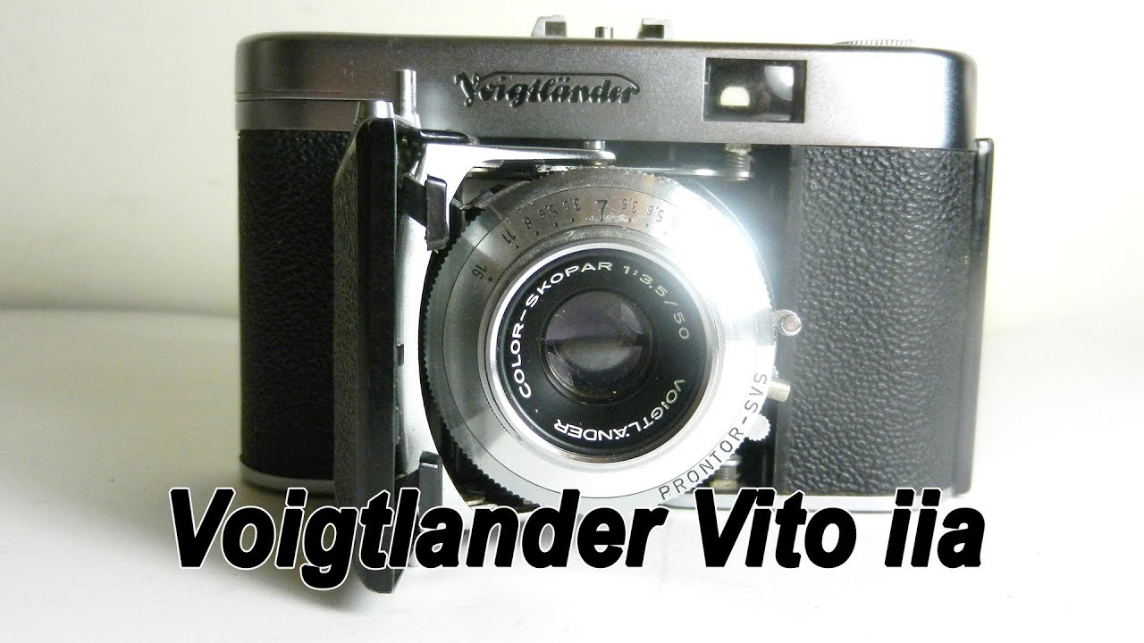 Voigtländer Vito II アナログフィルムカメラ Voigtländer Vito II
