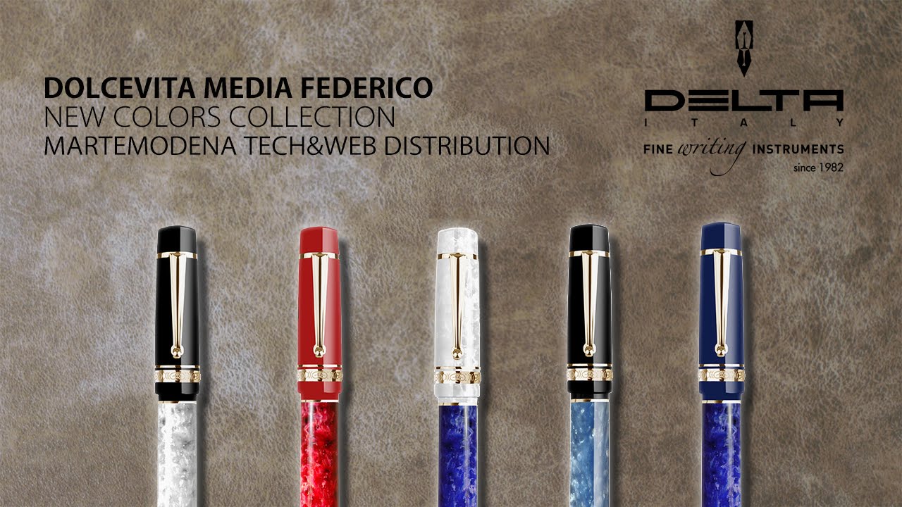 Delta デルタ Dolce Vita ドルチェビータ 万年筆 EF 18k 【公式通販】