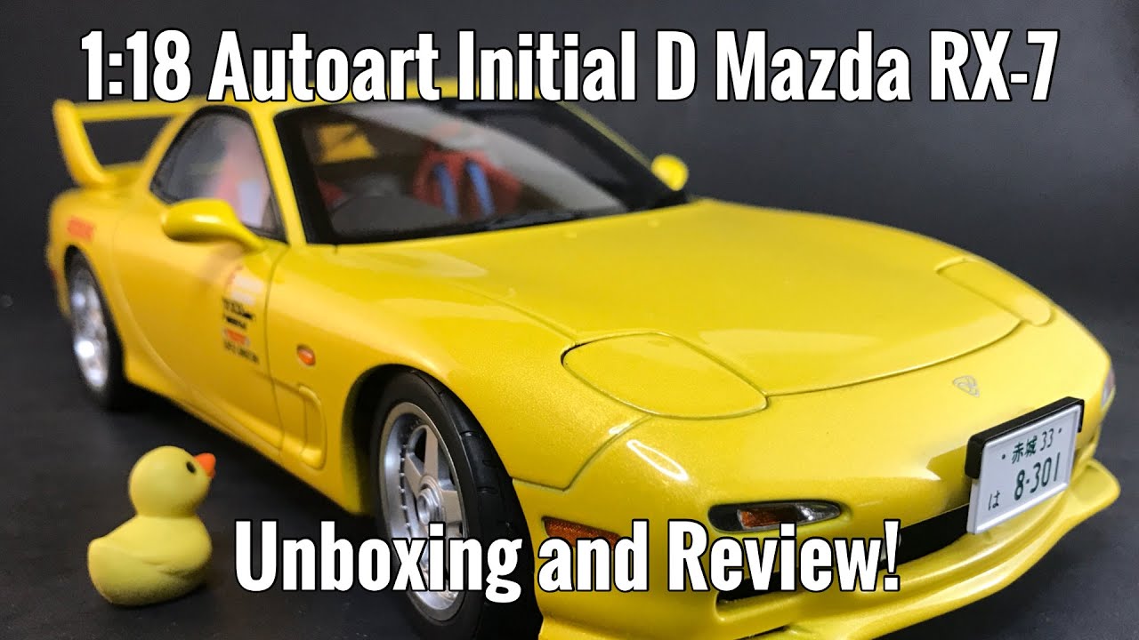 1:18 Autoart Initial D Mazda RX 7 