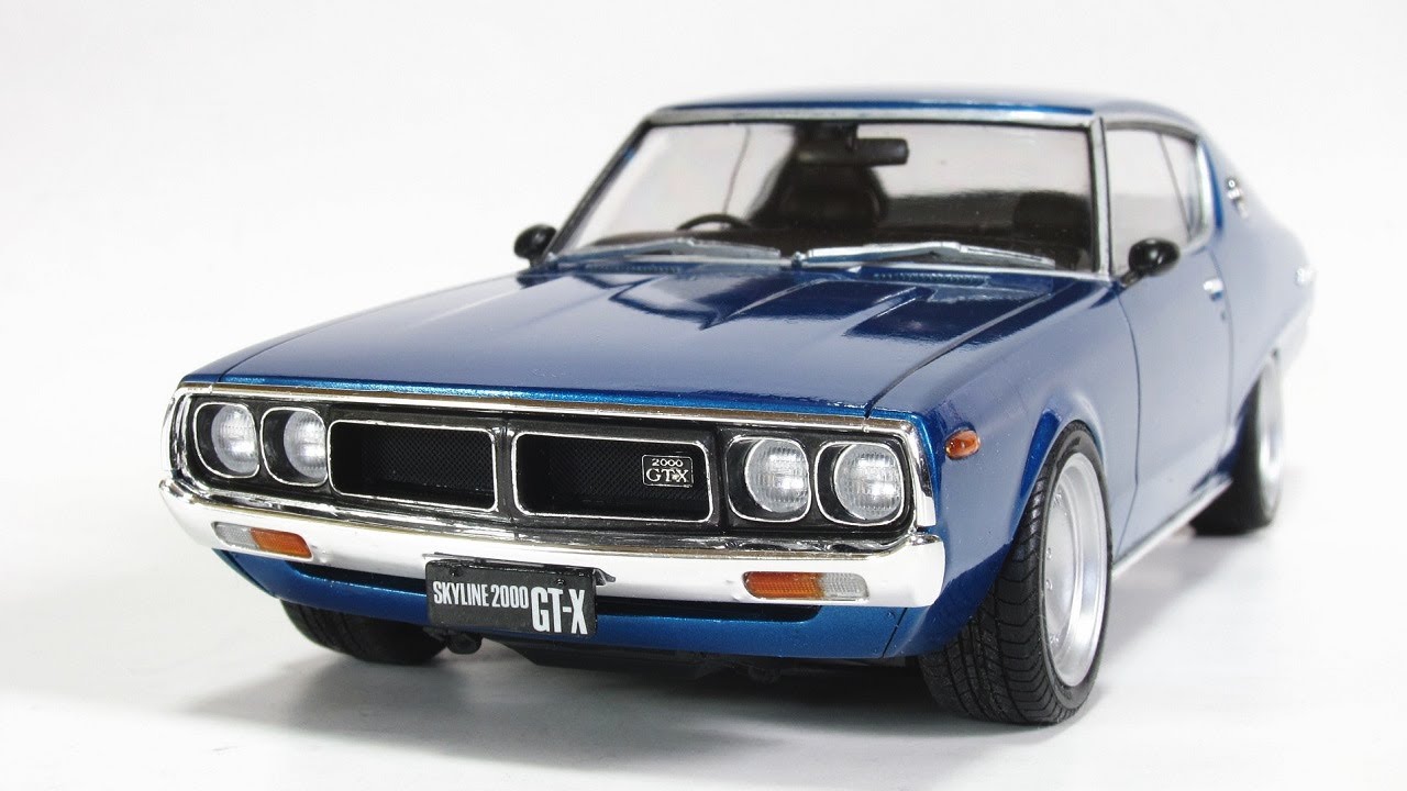 30 1/24 日産 スカイライン 2000GT-X 製作記 / HASEGAWA '72 NISSAN