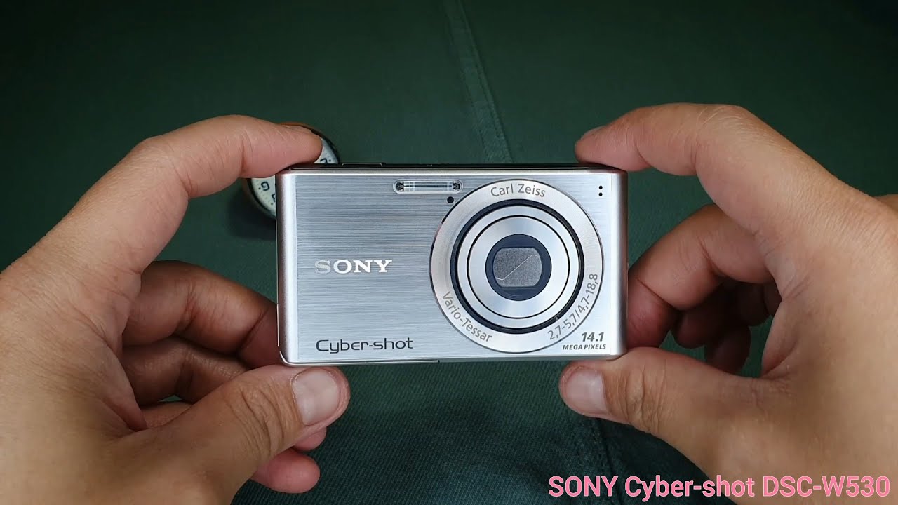 SONY Cyber-shot DSC-W530 - YouTube