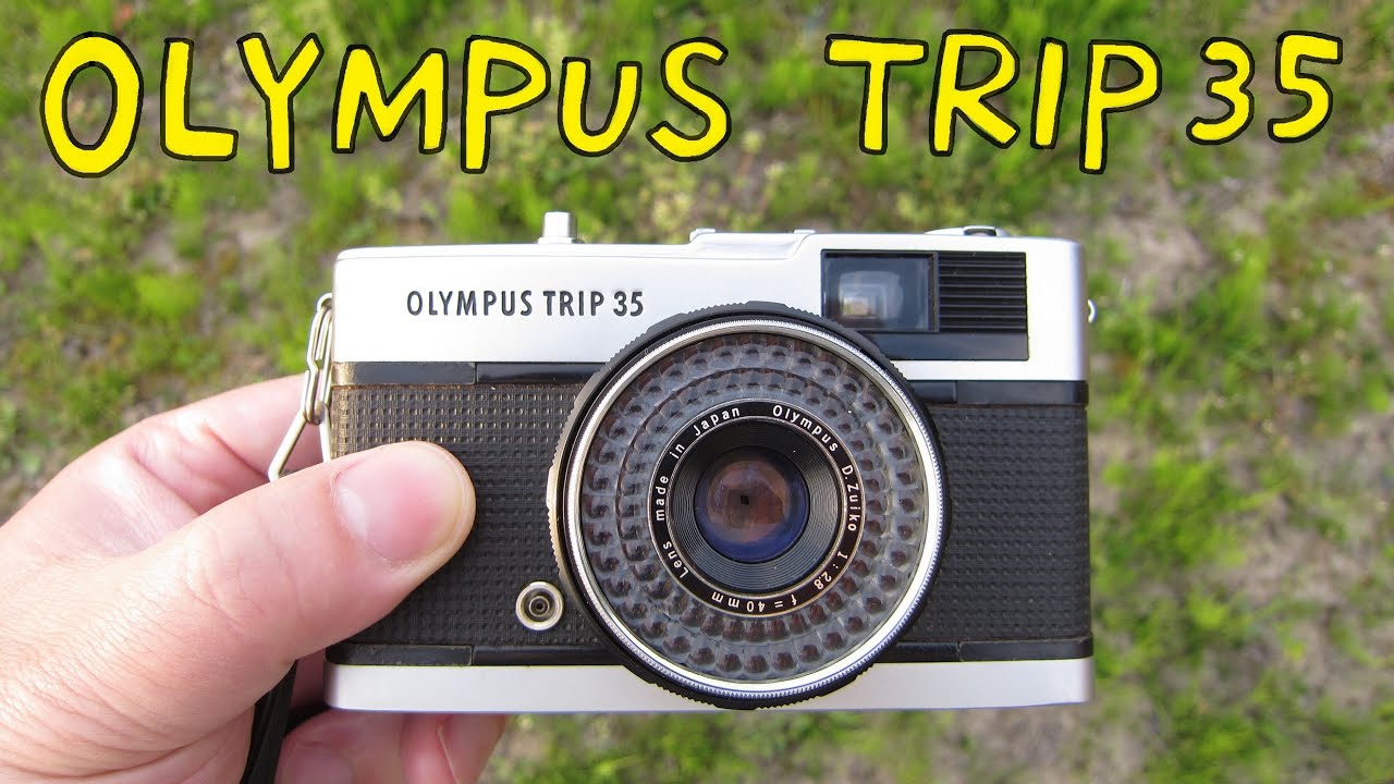 フィルムカメラ】OLYMPUS TRIP 35 ハードオフで1100円！ 清掃して写真