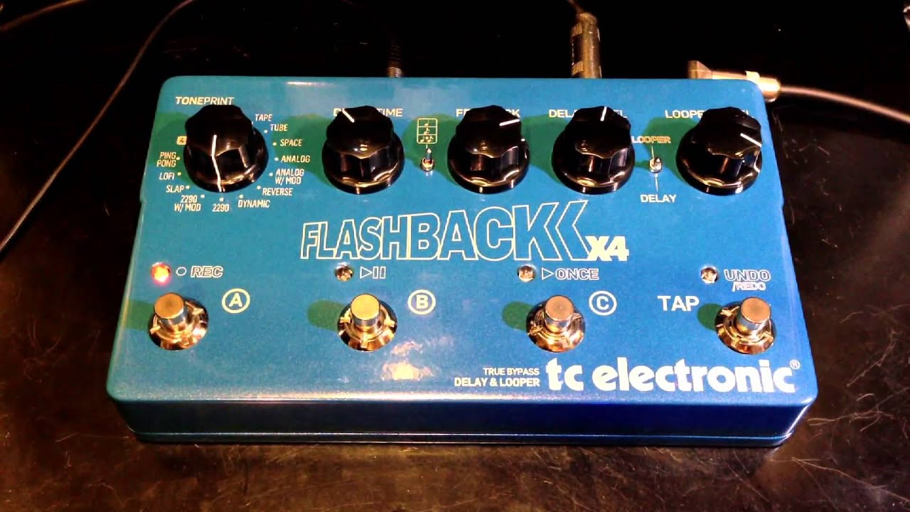 TC Electronic Flashback X4 - YouTube