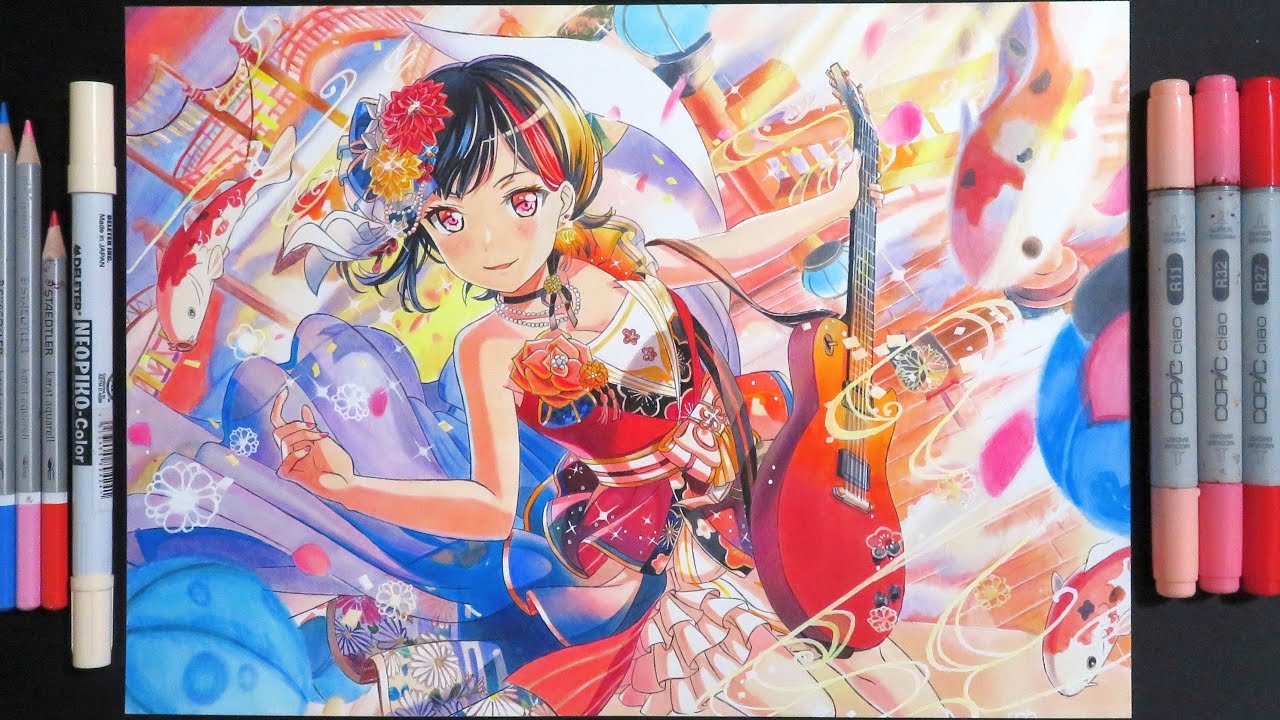 バンドリ ねんどろいど 弦巻こころ 美竹蘭 バンドリ！ ガールズバンド