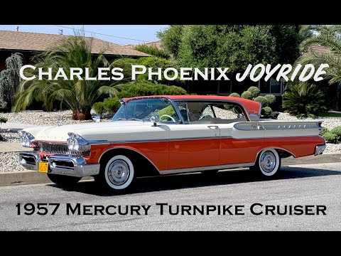 Charles Phoenix JOYRIDE - 1957 Turnpike cruiser by Mercury - YouTube