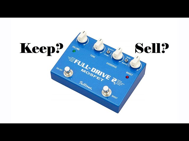 Fulldrive 2 MOSFET - Part 1 Les Paul 名機・Fulltone Fulldrive2