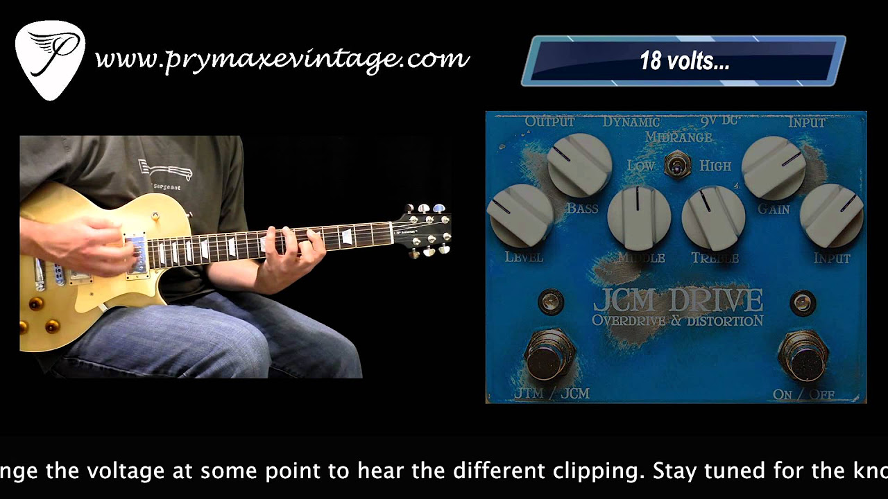 WEEHBO Effekte JCM Drive Overdrive Distortion - YouTube