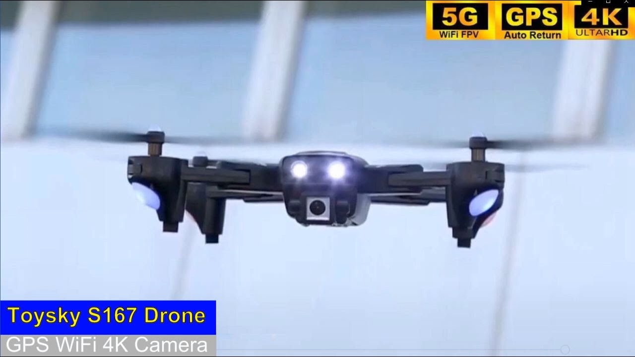 ドローンS167 S167 Drone - GPS 5G RC Quadcopter With 4K Camera WIFI