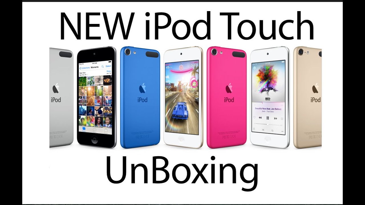 iPod Touch 6th Generation Unboxing (RED) - YouTube