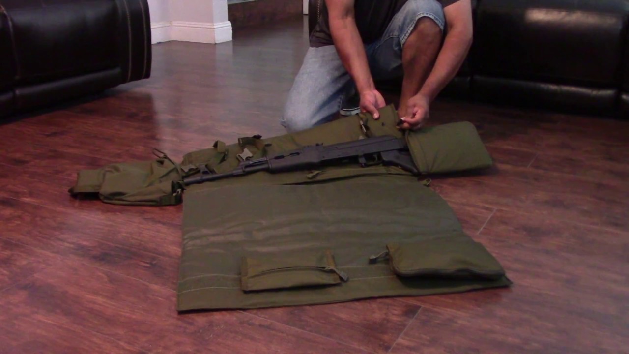 Long Gun Pack Mat by Blackhawk - YouTube