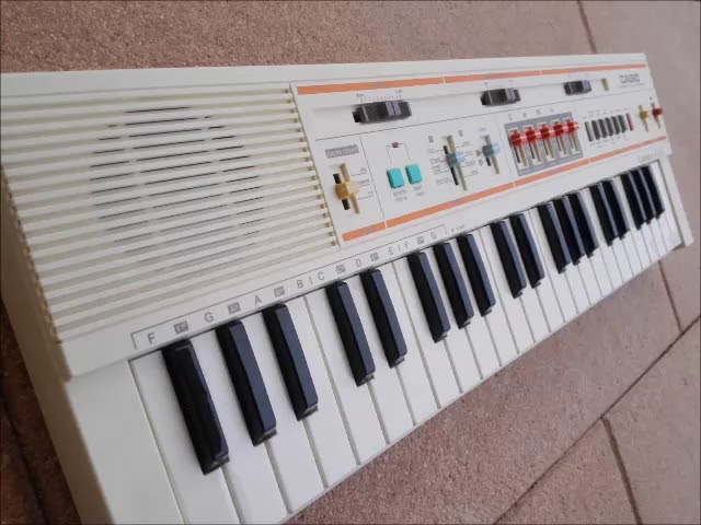 Casio MT-52☆リズムマシン付きビンテージシンセサイザー☆日本製