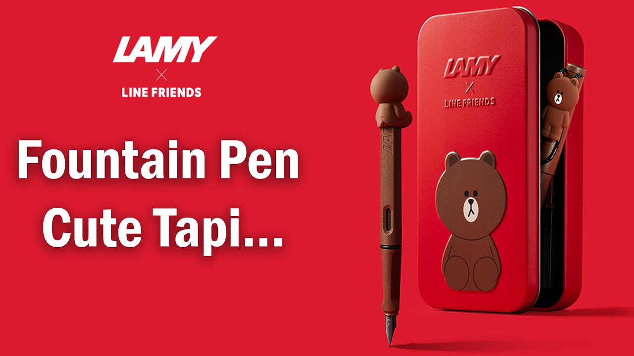 Lamy Safari Line Friends Edition - YouTube