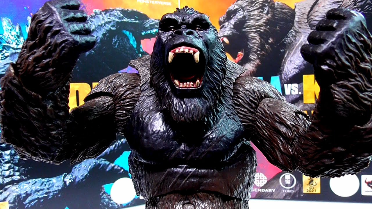 S.H.MonsterArts KONG FROM GODZILLA VS. KONG(2021)レビュー【守護神