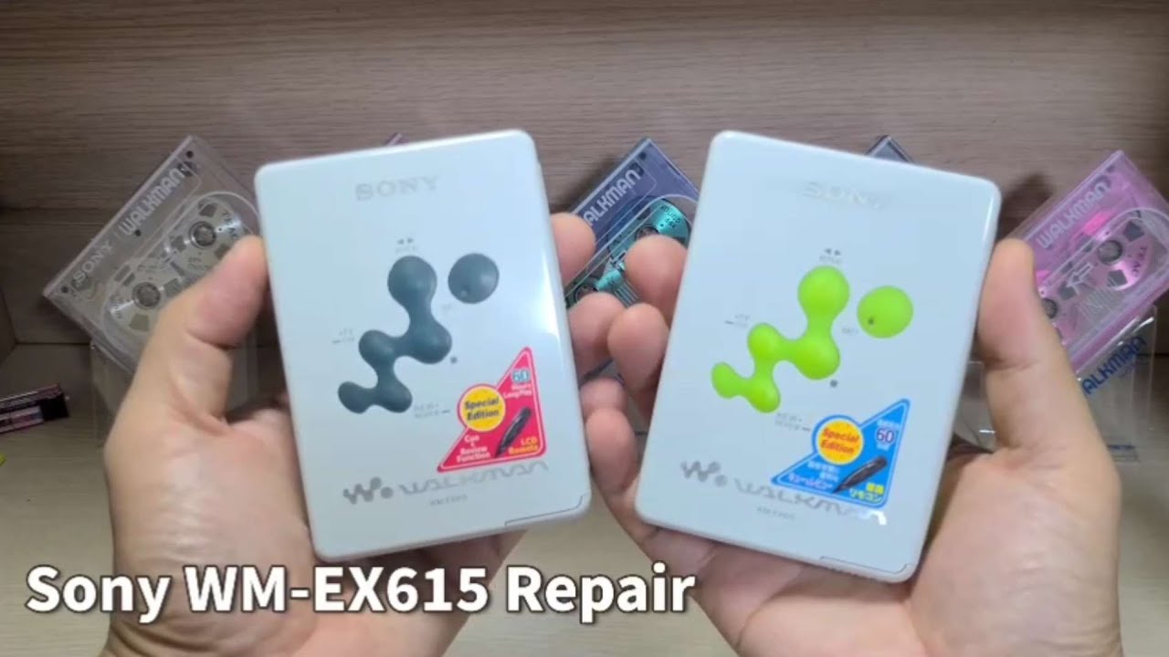 Sony WM-EX615 Cassette Player Walkman - YouTube
